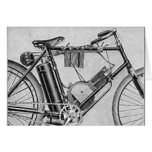 Bouilly motorcykel, 1895 OBS kort