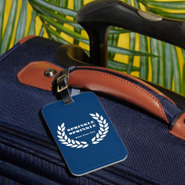Boujee Blue Sprinkle Sprinkle Luggage Tag Bagagebricka