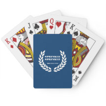 Boujee Blue Sprinkle Sprinkle-uppspelningskort