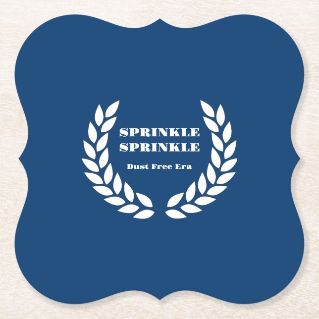 Boujee Blues Papper Underlägg (Framsida)