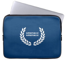 Boujee Blues Sprinkle Sprinkle Laptop sleeve