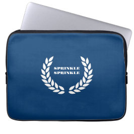 Boujee Blues Sprinkle Sprinkle Laptop sleeve