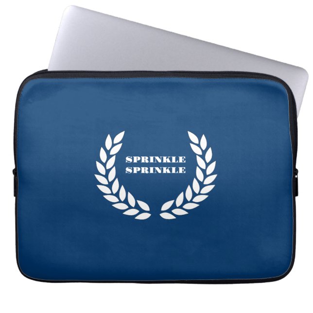 Boujee Blues Sprinkle Sprinkle Laptop sleeve (Framsidan)