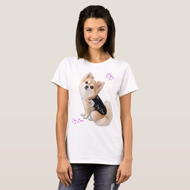 Boujee Bonnie - För söt T Shirt (Hel framsida)