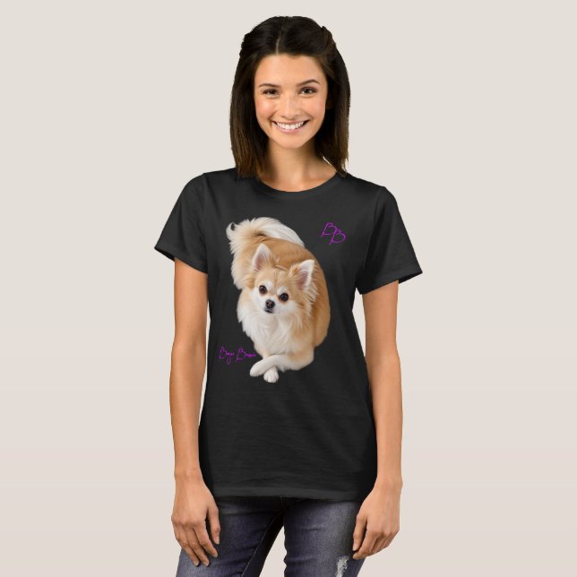 Boujee Bonnie - Miss Boujee T Shirt (Hel framsida)