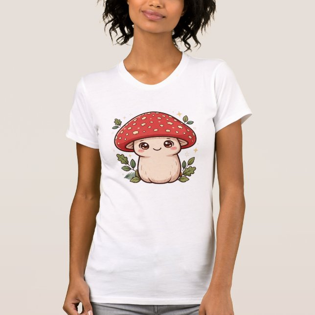 Boujee Gotisk Mån Svamp - Guld Dropp Fladdermus Kr T Shirt (Framsida)