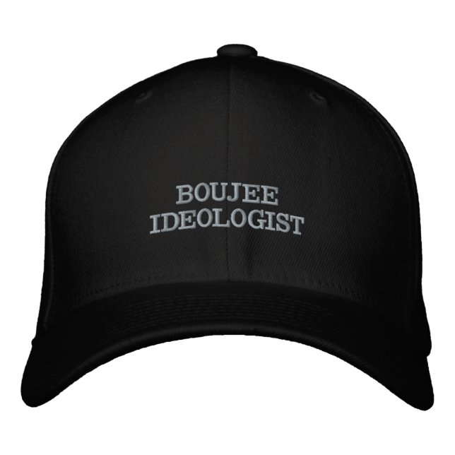 BOUJEE IDEOLOGIST (TM)-HATS BRODERAD KEPS (Framsida)