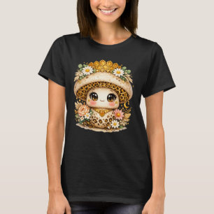 Boujee Leopard Drottning Bihumla Svamp - Coquette T Shirt