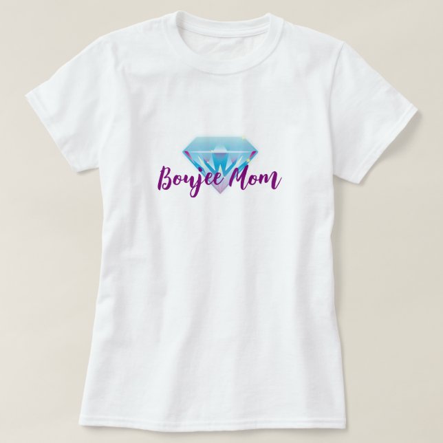 Boujee Mamma T Shirt (Design framsida)