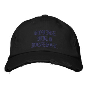 Boujee med Finesse Trending Hat Broderad Keps