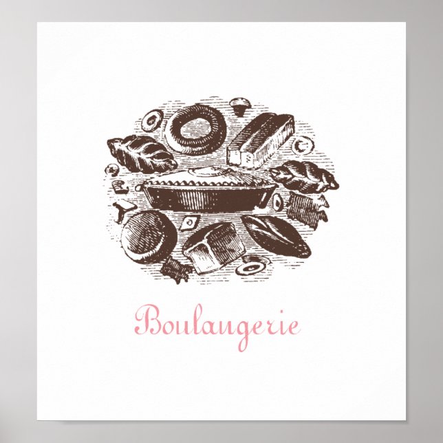 Boulangerie Poster (Framsidan)