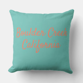 Boulder Bäck California Santa Cruz County finare s Kudde