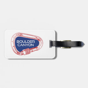 Boulder Canyon Colorado Climate Carabiner Bagagebricka