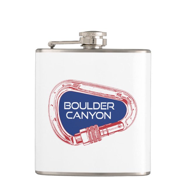 Boulder Canyon Colorado Climate Carabiner Fickplunta (Framsidan)