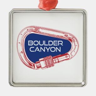Boulder Canyon Colorado Climate Carabiner Julgransprydnad Metall