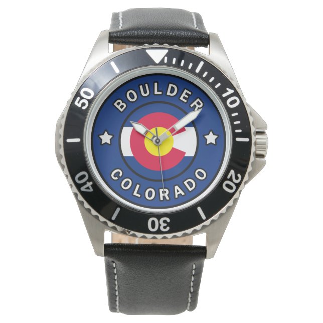 Boulder Colorado Armbandsur (Framsida)