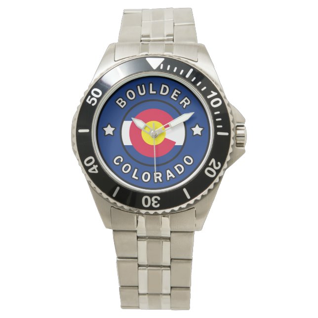 Boulder Colorado Armbandsur (Framsida)