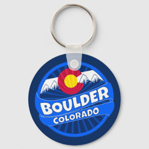 Boulder Colorado bergssprängningskedja Nyckelring