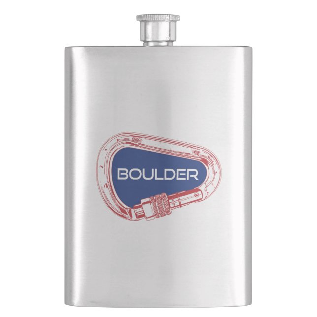 Boulder Colorado Climate Carabiner Fickplunta (Framsidan)