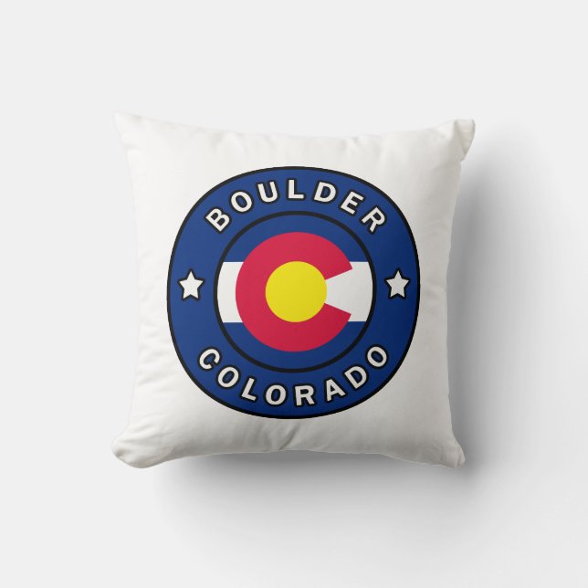 Boulder Colorado Kudde (Framsida)