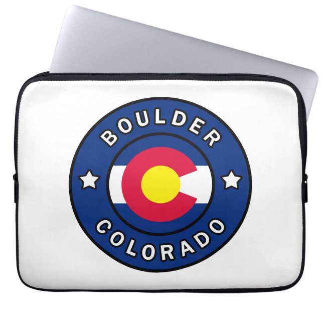 Boulder Colorado Laptop Fodral (Framsidan)