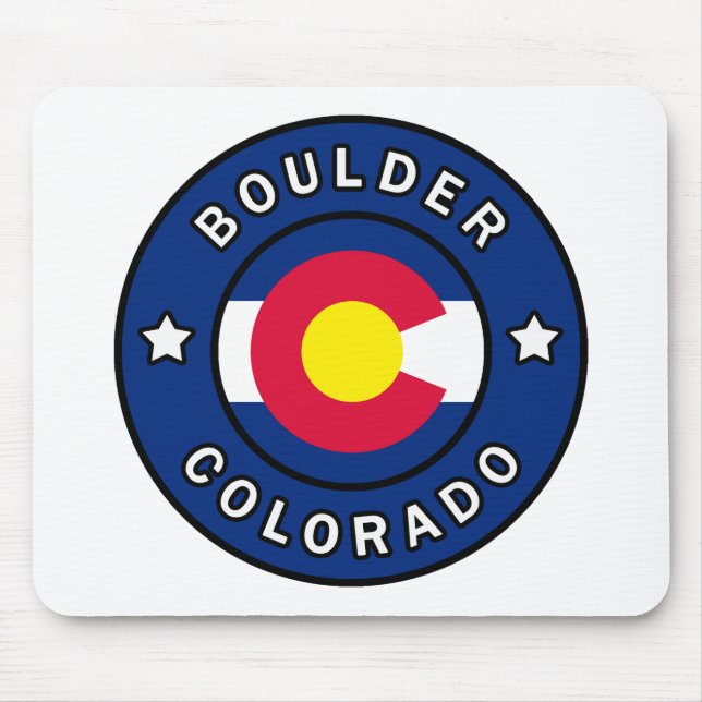 Boulder Colorado Musmatta (Framsidan)
