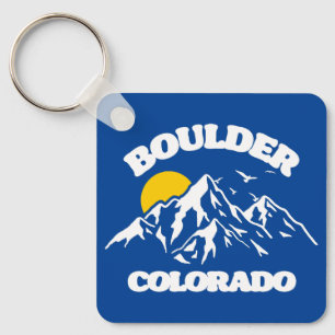 Boulder,Colorado Nyckelring