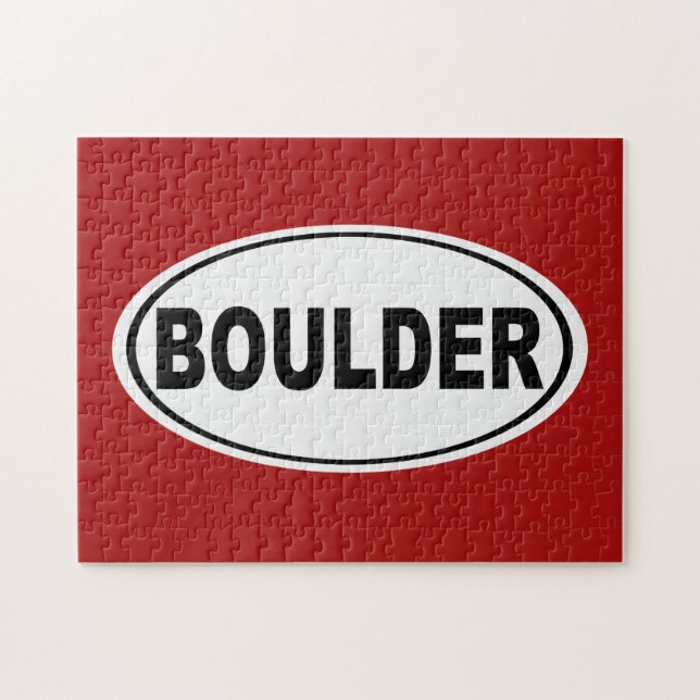 Boulder Colorado Pussel (Horisontell)