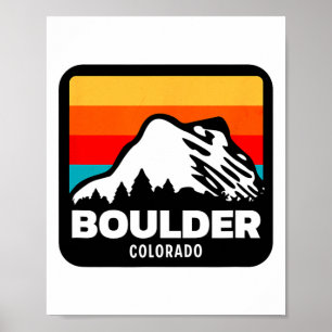 Boulder Colorado Skiing Snowboarding Family Resa 1 Poster