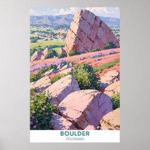 Boulder-Colorado State Park Poster