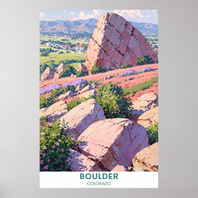 Boulder-Colorado State Park Poster (Framsidan)