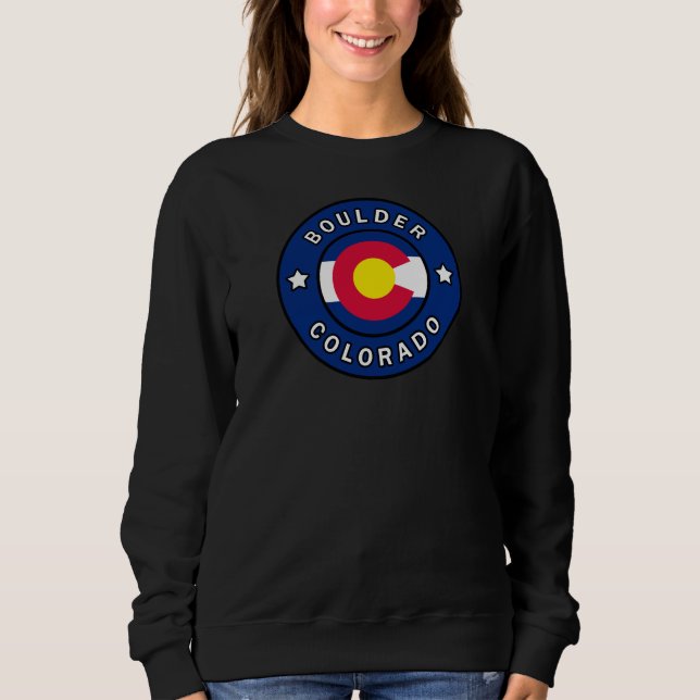 Boulder Colorado T Shirt (Framsida)