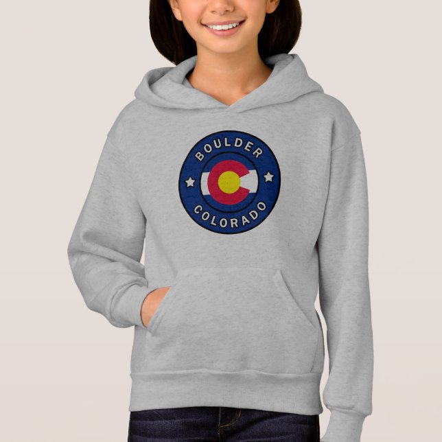 Boulder Colorado T Shirt (Framsida)