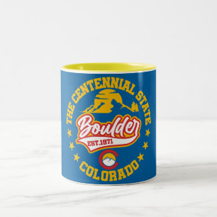 Boulder,Colorado Två-Tonad Mugg