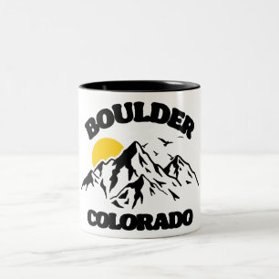Boulder,Colorado Två-Tonad Mugg