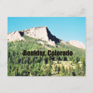 Boulder Colorado Vykort