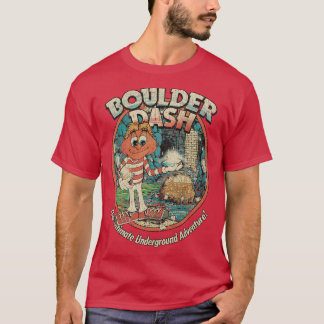 Boulder Dash Ultimate Underground Äventyr 1984 T Shirt