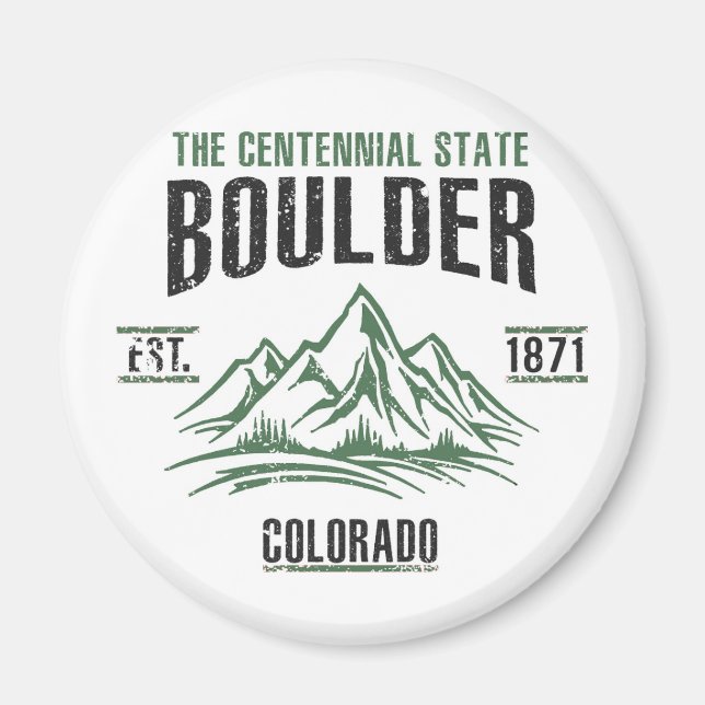 Boulder Magnet (Framsidan)