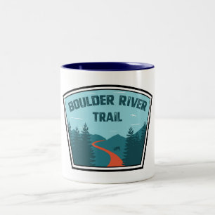Boulder River Trail Washington Två-Tonad Mugg