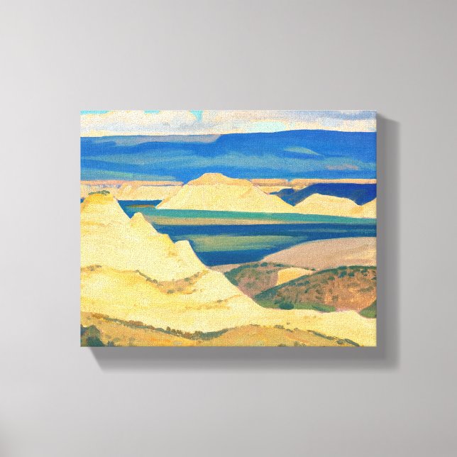 Boulder Valley av Maynard Dixon Canvastryck (Framsida)