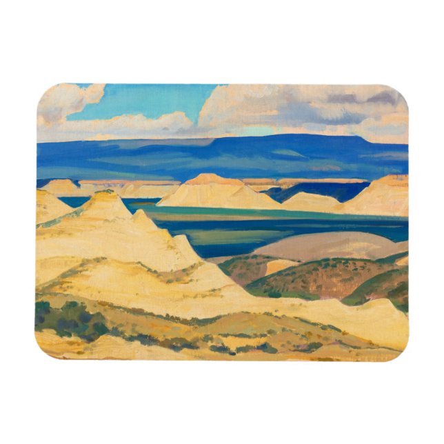 Boulder Valley av Maynard Dixon Magnet (Horisontell)