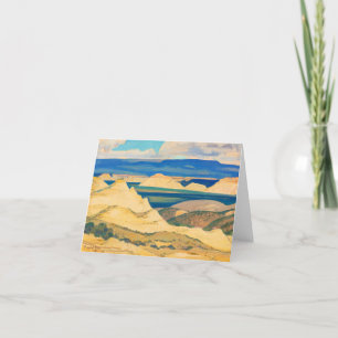 Boulder Valley av Maynard Dixon Tack Kort