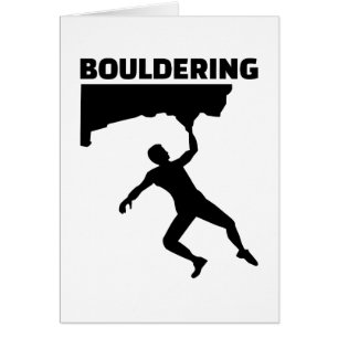 Bouldering Hälsningskort