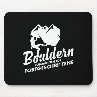 Bouldering Hängande Boulderare Klättring Bergsklät Musmatta