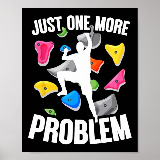 Bouldering och inomhus klippklättring, Klättrare o Poster (Framsidan)