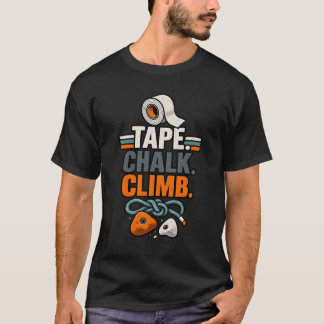 Bouldering och klättring t shirt
