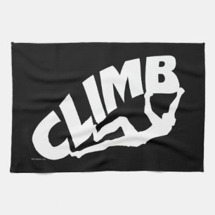 Bouldering stenklättring kökshandduk