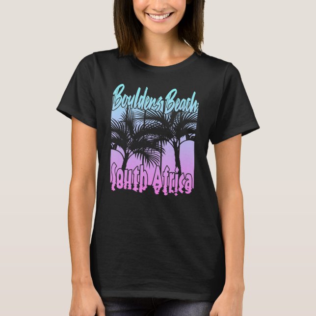 Boulders Beach T Shirt (Framsida)