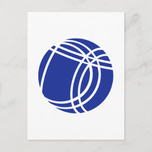 Boule Boccia Petanque Vykort