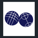 Boule petanque poster<br><div class="desc">Idrottsspelet Boule petanque bollar</div>